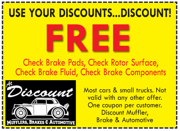 free brake inspection coupon
