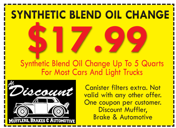 Oil Change Coupon